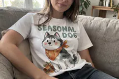 Pumpkin Patch Pup Shenanigans Sublimation Product Image 3