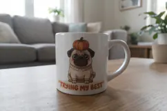 Pumpkin Patch Pup Shenanigans Sublimation Product Image 15