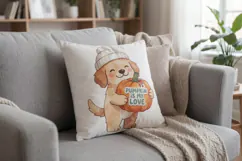 Pumpkin Patch Pup Shenanigans Sublimation Product Image 10