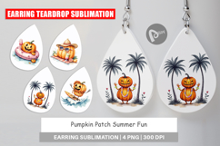 Earring Pumpkin Patch Summer Product Image 1