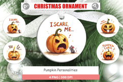 Pumpkin Personalities Ornament Product Image 1