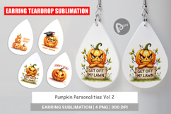 Pumpkin Personalities Earring Product Image 1