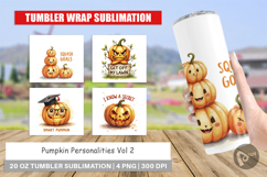 Pumpkin Personalities Tumbler Product Image 1