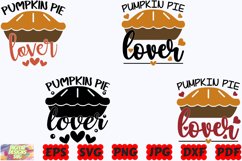 Pumpkin Pie Lover SVG | Pumpkin Pie SVG | Pie SVG | Fall SVG Product Image 1