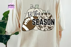 Fall Football Png - Pumpkin Sublimation Design File Product Image 7