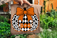 Pumpkin PNG,Dalmatian Pumpkin Sublimation PNG Product Image 1