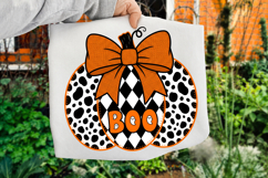 Pumpkin PNG,Dalmatian Pumpkin Sublimation PNG Product Image 4