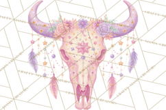 Pastel Pumpkin Rodeo Western Halloween PNG Clipart Product Image 4