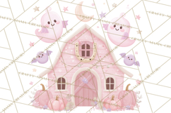 Pastel Pumpkin Rodeo Western Halloween PNG Clipart Product Image 2