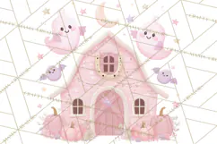 Pastel Pumpkin Rodeo Western Halloween PNG Clipart Product Image 2