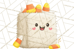 Pastel Pumpkin Rodeo Western Halloween PNG Clipart Product Image 2