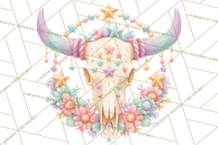 Pastel Pumpkin Rodeo Western Halloween PNG Clipart Product Image 4