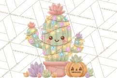 Pastel Pumpkin Rodeo Western Halloween PNG Clipart Product Image 3