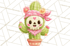 Pastel Pumpkin Rodeo Western Halloween PNG Clipart Product Image 2