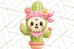 Pastel Pumpkin Rodeo Western Halloween PNG Clipart Product Image 2