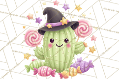 Pastel Pumpkin Rodeo Western Halloween PNG Clipart Product Image 4