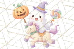 Pastel Pumpkin Rodeo Western Halloween PNG Clipart Product Image 5