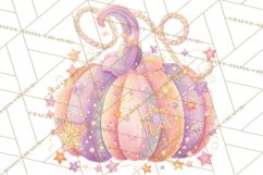 Pastel Pumpkin Rodeo Western Halloween PNG Clipart Product Image 5