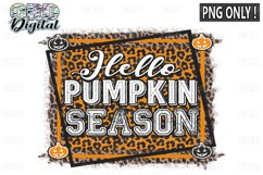 Hello Pumpkin Season Sublimation PNG ONLY ! Product Image 1