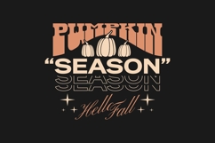 FALL PUMPKIN STREETWEAR TYPOGRAPHY BUNDLE Product Image 6