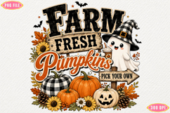 Pumpkin Season Halloween Autumn Fall PNG Product Image 1