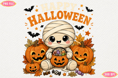 Pumpkin Season Halloween Autumn Fall PNG Product Image 1