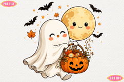 Pumpkin Season Halloween Autumn Fall PNG Product Image 1