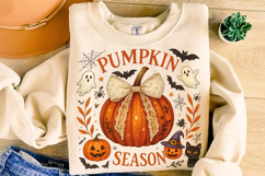 Pumpkin Season PNG, Halloween PNG, Fall PNG, Autumn PNG Product Image 5