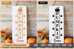 Fall Porch Sign SVG Bundle | Autumn Porch Sign | Fall Sign Product Image 6