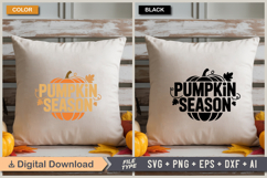 Pumpkin Season SVG File | Fall SVG | Autumn SVG Product Image 3