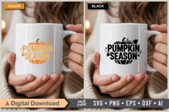Pumpkin Season SVG File | Fall SVG | Autumn SVG Product Image 4