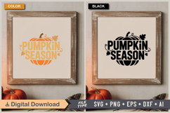 Pumpkin Season SVG File | Fall SVG | Autumn SVG Product Image 5
