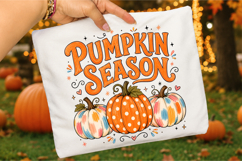 Pumpkin Season PNG, Fall Pumpkin Design Product Image 3
