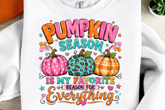 Pumpkin Season PNG Sublimation Design Product Image 1