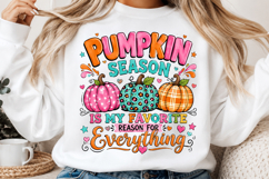 Pumpkin Season PNG Sublimation Design Product Image 2