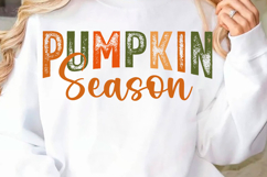 Pumpkin Season SVG, Fall Vibes SVG, Fall Tshirt Product Image 2