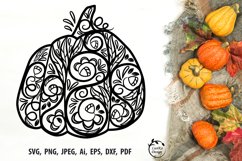 Pumpkin SVG contour drawing. Squash svg outline. Fall svg design. Squash vector clipart. Illustration for print and cut