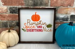 Autumn Quote SVG Cut File | Fall Quote SVG | Thankful Product Image 1