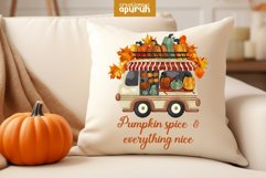 Pumpkin Autumn Sublimation Product Image 2