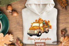 Pumpkin Autumn Sublimation Product Image 5