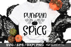 Pumpkin spice SVG - Thanksgiving Design Product Image 1