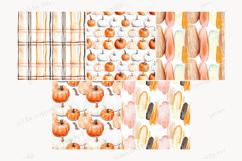 GlamArtZhanna, Pumpkins paper, Pumpkins pattern, Pumpkins background, Pumpkin Spice paper, Autumn farm paper, Orange plaid paper, Orange plaid pattern, Checkered paper, Checkered pattern, Checkered background, Plaid background, Autumn digital paper, Autum
