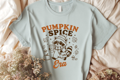 Pumpkin Spice Era SVG PNG, Cute Raccoon Cozy Fall Design Product Image 2
