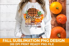 Fall Sublimation PNG Bundle - Fall Sublimation - Pumpkin PNG Product Image 9