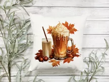 Pumpkin Spice Latte Sublimation | Autumn Shirt Print Product Image 4