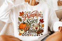 Pumpkin Spice Please PNG Product Image 2