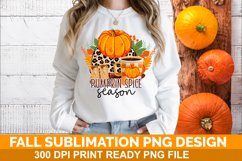 Fall Sublimation PNG Bundle - Fall Sublimation - Pumpkin PNG Product Image 8