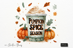 Pumpkin Spice Season PNG Product Image 4