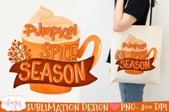 opumpkin scpice coffee illustration