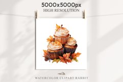 Pumpkin Spice Sweets Thanksgiving Food Clipart Fall Mood PNG Party Art Image Watercolor Transparent Print illustration sublimation creepy printable digital watercolor Thanksgiving pumpkin spice sweets, fall clipart, junk journaling, food art, baking